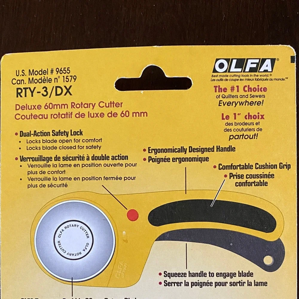 Olfa Rotary Cutter - Model RTY-3/DX - Picture 4 of 6